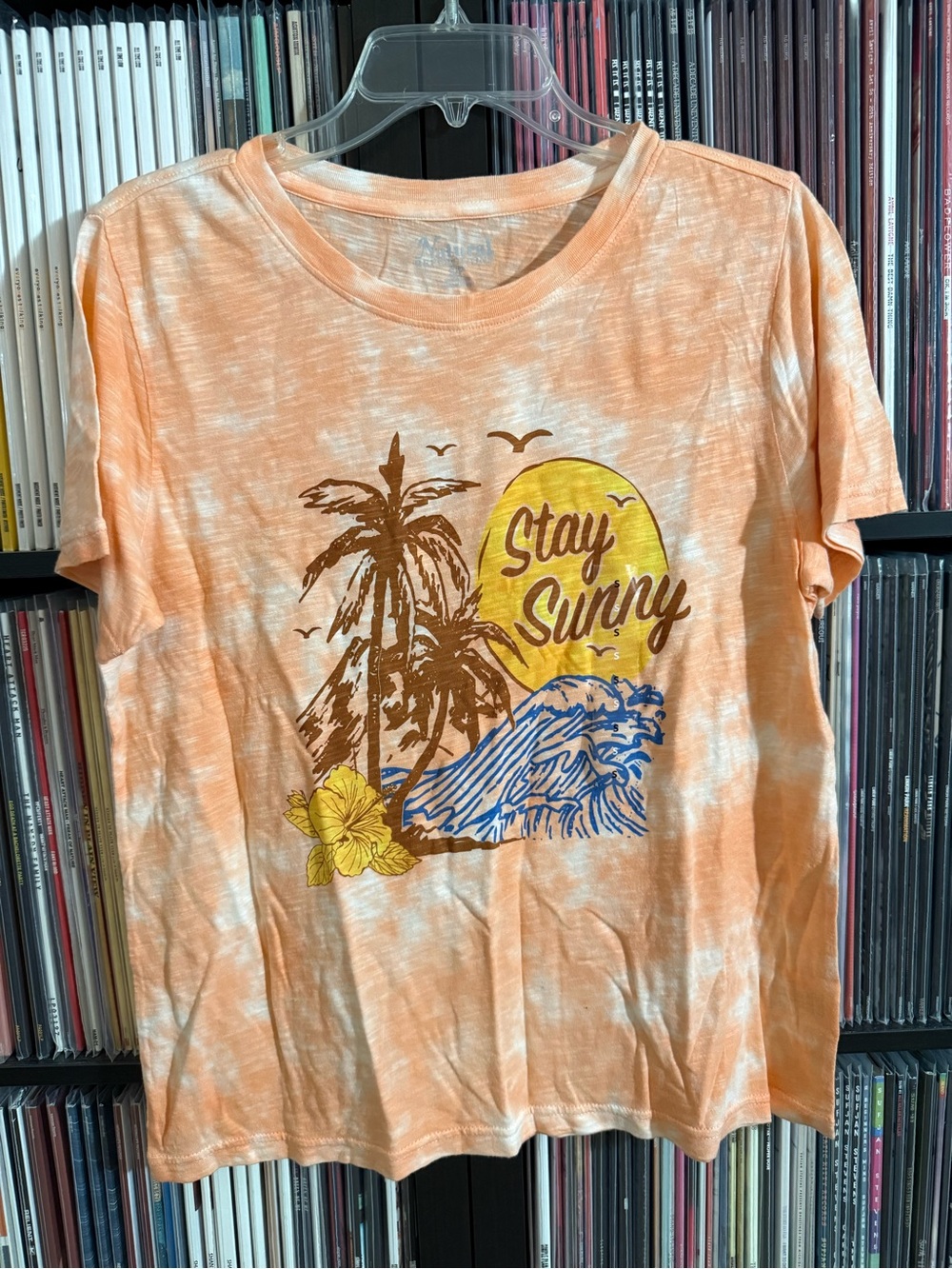 Natural Reflections Soft Peach Crewneck Tee